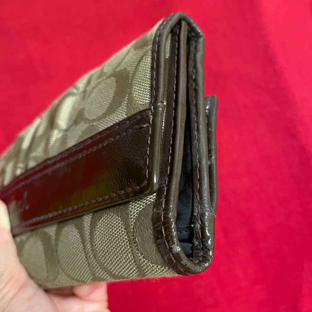 Coach pattern wallet - Picture 4 of 4
